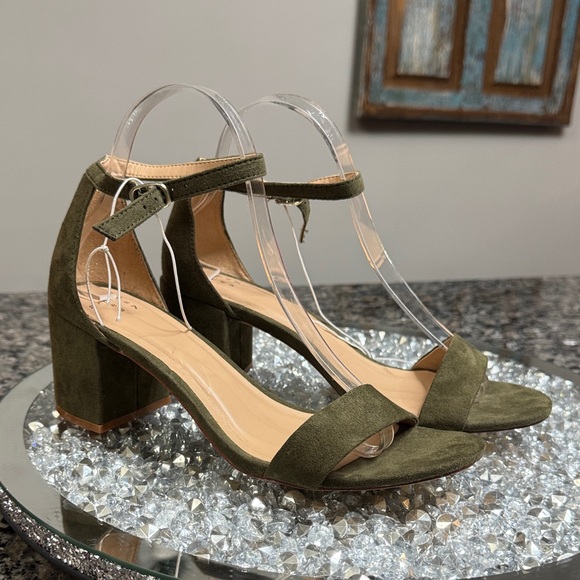a new day Shoes - a new day Olive Block Heel Sandals